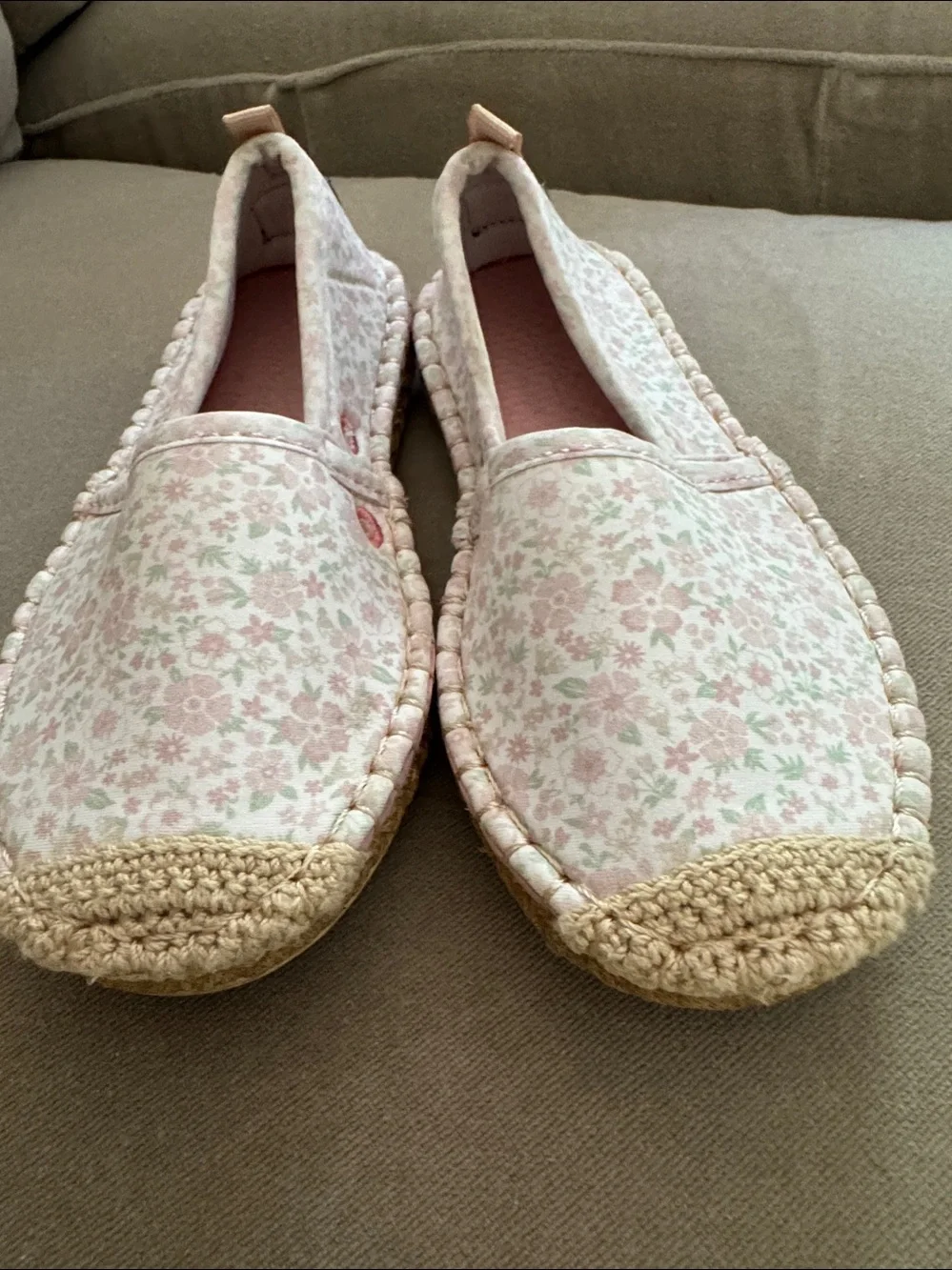 Sea star little girl espadrille shoes